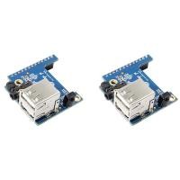 ราคา 2X for Orange Pi Zero R1 Zero Plus Plus 2 Development Board Special Adapter Board 13Pin Function Expansion Board Module (19005974315)