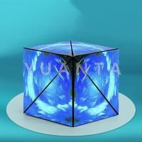 ราคา YUANTA รูบิค รูบิค Magnetic Magic Cube รูบิคแม่เหล็ก 3 มิติ ต่อได้หลายรูปทรง Rubiks Cubes (16635041701)
