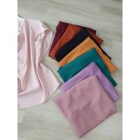 ราคา เสื้อคอถ่วง แขนสั้น ทรงคอถ่วง เสื้อผ้าแฟชั่น สไตล์เรียบหรู แขนตุ๊กตา สายเกาหลี งานดี ทรงสวย รอบอก 40 ยาว 23 (16323959588)