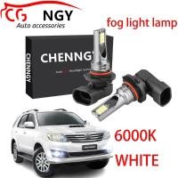 ราคา สำหรับโตโยต้า Fortuner 2012 2013 2014 2015 6000พัน Combo LED ไฟตัดหมอกชุดไฟตัดหมอกหลอดไฟ 1คู่ (16181749278)