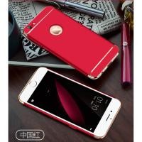 ราคา Case Apple iPhone 6 6s เคสไอโฟน เคสประกบหัวท้าย เคสกันกระแทก แบบไม่หนา สีเมทัลลิค หัว ท้าย (208326404)