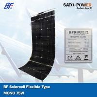 ราคา PV Panel Flexible type MONO 75 W แผงโซล่าเซลล์ชนิดบาง อ่อน แผงโซล่าเซลล์ แผงพลังงงานแสงอาทิตย์ แผ่นโซล่าเซลล์ (21117763637)