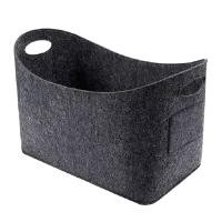 ราคา ตะกร้าไม้ฟืนเตาผิงกระเป๋าสักหลาดเฟ็ลท1ชิ้นตะกร้ากระเป๋าสักหลาดเฟ็ลทไม้ฟืนกระเป๋าฟืนตะกร้าใส่หนังสือพิมพ์สำหรับซื้อของ (17537984832)