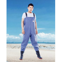 ราคา ชุดเอี๊ยมกันน้ำ PVCชุดกันน้ำ ชุดทำสวนทำนา เอี๊ยมกันน้ำพร้อมรองเท้าบู๊ท ชุดยาง ทำสวน สวมใส่สบาย มีหลายไซส์ (20864310324)