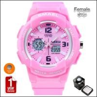 ราคา SMAEL นาฬิกาข้อมือผู้หญิง ผู้ชาย กันน้ำ 100 Sport Digital LED Analog สีสันสุดCool SM1643 SM1645 พร้อมกล่องเหล็ก SMAEL (1496488580)