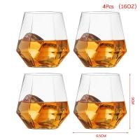 ราคา Lianjing 2 4ชิ้นถ้วยแก้วทัมเบลอร์ไวน์แดงสัตว์เลี้ยงแตกแก้วไวน์พลาสติกถ้วยแก้วเบียร์น้ำผลไม้ใสใช้ซ้ำได้ (20517430198)