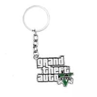 ราคา RUNDTY เกม Xbox PC PS4พิเศษจี้ถุงซานตาเกมวันเกิดที่ใส่กุญแจ GTA แกรนด์ขโมยพวงกุญแจอัตโนมัติเกม GTA V พวงกุญแจเครื่องประดับ (21052545315)