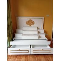 ราคา NBBL โต๊ะหมู่บูชา HAVANA 160 Cm MODEL ประทานพร 22 DUO ดีไซน์สวยหรู สไตล์โมเดิร์น 2 ลิ้นชักวางของถวาย 4 บานเปิด สินค้าขายดีมากๆ ขนาด 160x60x200 Cm (20126620079)