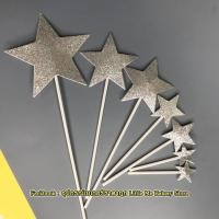 ราคา พร้อมส่ง ป้ายปักเค้กรูปดาว ป้ายปักเค้กป้ายตกแต่งเค้ก (20079174747)