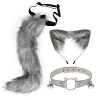 ราคา Cos toy cat ear cat tail suit the fox Japanese hand cosplay cat niang deserve to act the role of bind hair hoop (19734535053)