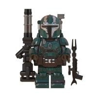 ราคา Compatible with LEGO Star Wars The Mandalorian Heavy Infantry Pazvizra Armor Building Blocks Minifigure Toys (19587460085)