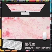 ราคา แผ่นรองเมาส์สีชมพูซากุระขนาดใหญ่พิเศษหนาแพ็คเก็ตแป้นพิมพ์คอมพิวเตอร์เดสก์ท็อปชนิดเดียวกัน (20770014261)