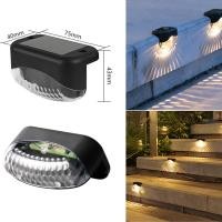 ราคา JIASHI ไฟ LED ไฟถนนบันไดโคมไฟติดผนังพลังงานแสงอาทิตย์ไฟ LED โคมไฟขั้นบันไดโคมไฟในสวนสำหรับสวนและกลางแจ้ง (18195316359)