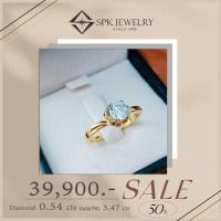 ราคา แหวนเพชร 1 0 54 ตัว ทอง 3 47 กรัม 9k เบลเยี่ยมคัท มีใบรับประกัน (16171861454)