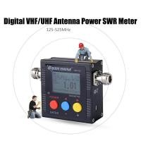 ราคา SW 102 125 525Mhz Digital Vhf uhf เสาอากาศไฟฟ้า SWR Meter 2 Way Radio 120W สีดำ USB (19644491263)
