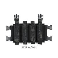 ราคา PEW Tactical Flap Mag Pouch Mag Carrier Clip 9MM 45 Front Panel LV119 MK3 MK4 JPC2 0 Camo Quad Mag Pouch For SMG Mag Detachable VT04 (15347552973)