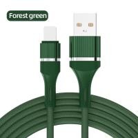 ราคา 2 in 1 สายชาร์จโทรศัพท์มือถือ ชาร์จเร็ว ชาร์จไว Fast Charge 3A สีสันสวย เเข็งเเรง ทนทาน ขนาด 1 เมตร สายชาร์จ Micro USB Type C to Type C Lightning (17863982466)