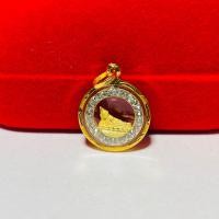 ราคา จี้พระประจำวันเกิด เลี่ยมทองแท้90 เลี่ยมกันน้ำ พร้อมใบรับประกัน ของแถม เหมาะกับครึ่งสลึง 1สลึง (18013187465)