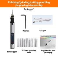 ราคา pcbfun ปากกาแกะสลักไฟฟ้าแกะสลักชุดเครื่องมือ USB ชาร์จแกะสลักแกะสลักปากกาไมโครไร้สายแกะสลักเครื่องมือสำหรับ DIY ศิลปะแกะสลัก (16311829953)