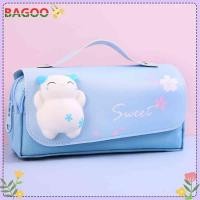 ราคา เปิดเครื่องรูดตุ๊กตากรณีดินสอ Kawaii กรณีดินสอความจุขนาดใหญ่น่ารักการ์ตูนกระเป๋าดินสอกระเป๋าสาวเด็กนักเรียนของขวัญโรงเรียนเครื่องเขียน (16107231516)