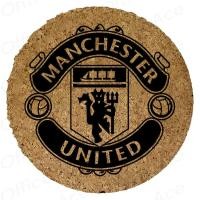 ราคา Cork Coaster ที่รองแก้ว ไม้ก๊อก จานรองแก้ว สลักโลโก้ ทีมฟุตบอล ขนาด 10 cm (15557215689)