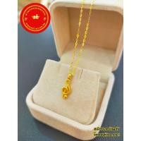 ราคา สร้อยคอเงินชุบทอง จี้ชาร์มทองแท้99 99 หนัก0 05 0 1กรัม เลือกลายจี้ได้ (10419910872)