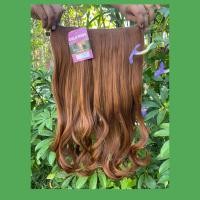 ราคา แฮร์พีช hairpiece แฮร์พีช calawigs ชิ้นหนาพิเศษไหมด้านเหมือนผมจริง แฮร์พีชปลายงุ้ม รหัส S8912L กว้าง26cm ยาว55cm (7166956384)