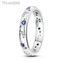 ราคา Finger Rings for Women 925 Silver for Original Pandora Cubic Zircon Crystal Stackable Geometric Ring Wedding Popular JewelryGift (19819929567)