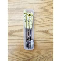 ราคา ช้อนส้อมลายการ์ตูน ชุดช้อนส้อมสเตนเลส ของใช้บนโต๊ะอาหาร ลาย Sanrio Kuromi น่ารัก 2 ชิ้น 3 ชิ้น ลายการ์ตูนชินจังน่ารัก ตะเกียบ พกพา มีกล่องให้ทุกชิ้น (20516520725)