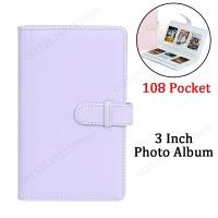 ราคา 108 Pockets 3 Inch Mini Film Photo Album Instant Picture Case Photocard Holder for Fujifilm Instax Mini 12 Album Picture Case (20429861222)