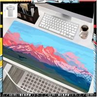 ราคา ภาพประกอบภูมิทัศน์ แผ่นรองเมาส์ขนาดใหญ่ แผ่นรองคีย์บอร์ดความบันเทิง แผ่นรองโต๊ะยางพารา แผ่นรองโต๊ะทำงาน แผ่นรองเมาส์ (20681459424)