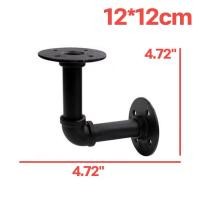 ราคา LiMix เหล็กฉากทำชั้น เหมาะสำหรับตกแต่งย้อนยุค ร้านตัดผมร้านกาแฟร้านหนังสือ ฯลฯ ฉากรับชั้น ฉากชั้นวางของ เหล็กรับชั้น ขาเหล็กติดผนัง ฉากรับชั้นวาง ขาฉากติดผ ฉากรับชั้นวางของ ฉากติดผนัง เหล็กฉากวางของ ช