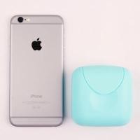 ราคา MUJI High end Portable Creative Soap Box Soap Box Waterproof Buckle Soap Box Travel Handmade Soap Soap Box Candy Color (20310601976)