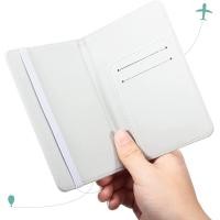 ราคา หนังสือเดินทางหนังที่ครอบคลุมหนังสือเดินทางและที่เก็บบัตรเครดิตกระเป๋าใส่หนังสือเดินทางเปล่าสำหรับการระเหิดแบบกระเป๋าใส่หนังสือเดินทางส่วนบุคคล (20211577779)
