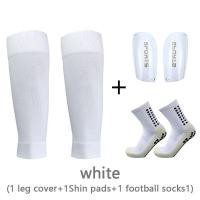 ราคา 1 Set Elastic Leg Covers Football Gear Professional Leg Exercise Gear Soccer Socks (19718500566)