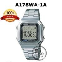 ราคา CASIO ของแท้ รุ่น A178WA 1A A178WGA 1A นาฬิกาข้อมือ และใบประกัน 1ปี A178WA A178WGA A178 (18993827196)