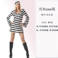 ราคา ฮัลโลวีนตำรวจหญิงแอร์โฮสเตสชุดตำรวจชุดตำรวจทหารชุดนักโทษปาร์ตี้ Ds เครื่องแต่งกายชุดบาร์คอสเพลย์ (19482458206)