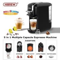 ราคา A COOL 5in 4in1 HiBREW เครื่องทำ19bar เครื่องชงกาแฟเนสเพรสโซร้อน เย็น1เครื่องกาแฟแบบแคปซูลดอลซ์กัสโตสำหรับแคปซูลดอลซ์กัสโตกาแฟบด Ese พ็อด (18736116537)