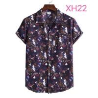 ราคา แขนยาวสำหรับผู้ชายเสื้อฮาวายผ้าฝ้ายเสื้อเชิ๊ตลายดอกไม้ชายหาดเสื้อผู้ชายพิมพ์ลายฟลามิงโก้เสื้อสไตล์แขนสั้นฮาวายสำหรับฤดูร้อนเสื้อ Gratis Ongkir ผู้ชาย (20131583470)