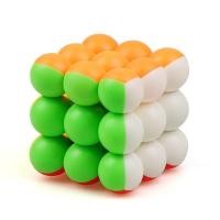 ราคา Yearn ลูกบาศก์เมจิก 3x3x3 ไร้สติกเกอร์ สําหรับเด็ก กลม รูบิคปริศนา ของเล่นฝึกสมอง คิวบ์ ของเล่น ของเล่นเพื่อการศึกษา (19653748033)