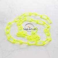 ราคา โซ่แขวนของ โซ่แขวนผ้า โซ่พลาสติก ยาว120ซม รวมตะขอ (7895659691)