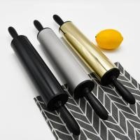 ราคา ไม้นวดแป้ง ขนาด 10 นิ้ว ด้ามจับทำจากพลาสติก ABS PP แข็งแรง ทนทาน ไม้คลึงแป้ง ไม้ลูกกลิ้งนวดแป้ง ไม้ลูกกลิ้ง Rolling Pin (14482766099)