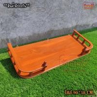 ราคา HNGM หิ้งพระไม้สัก หิ้งพระติดผนัง หิ้งพระแบบแขวน ขนาด 90 38 ซม ยาว ลึก สีย้อม สีอิฐ Buddhas shelf (10550036485)