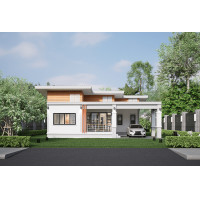 ราคา 134 แบบบ้าน บ้านชั้นเดียว 2 ห้องนอน 2 ห้องน้ำ (21287568724)