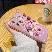 ราคา JIUMOO เคสสำหรับ Xiaomi Redmi 12C 12 A1 A2 Y2 S2 POCO C55 F5 Pro เคสการ์ตูนน่ารักสีชมพูสติทช์ชุบแบบดั้งเดิมขอบสี่เหลี่ยมซิลิโคนเคสมือถือกันกระแทกเคสนิ่มฝาปิดเลนส์เต็มเคสกันกระแทกกล้อง (20239332651)
