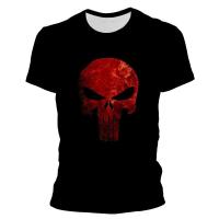 ราคา 2023 NEWNew ดิสนีย์แขนสั้น3D พิมพ์ผู้ชายผู้หญิงเสื้อยืดลงโทษโลโก้ลำลองสตรีกะโหลกเสื้อยืดท็อปส์เสื้อผ้า (19769979096)