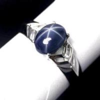 ราคา แหวนเงินแท้ 925 พลอยไพลินสตาร์ แซฟไฟร์ น้ำหนัก 1 74 กะรัต ขาสวยเนื้อเนียนค่ะ (417430223)