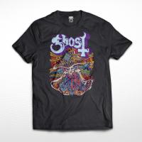 ราคา เสื้อยืด พิมพ์ลาย BAND t shirt Ghost Mary On a Cross Ghost VINTAGE สําหรับผู้ชาย และผู้หญิง เสื้อยืด (20747186317)