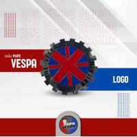 ราคา แผ่น Plate Vespa สติ๊กเกอร์ vespa โลโก้เวสป้า แผ่นอะลูมิเนียม sticker vespa (20391841933)