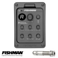 ราคา ปิ๊กอัพกีตาร์โปร่ง Fishman Presys รุ่น PSY FAA QAA แบบติดตั้งด้านข้าง ใส่ถ่านที่แผงควบคุม Presys Plus Onboard Preamp Pickup System (10637184086)